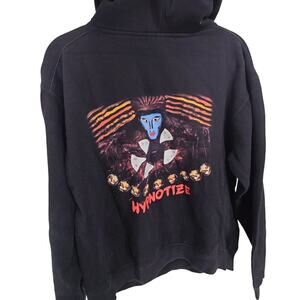 Vintage System of a Down Hypnotize Hoodie Pullover Sweatshirt Black Medium